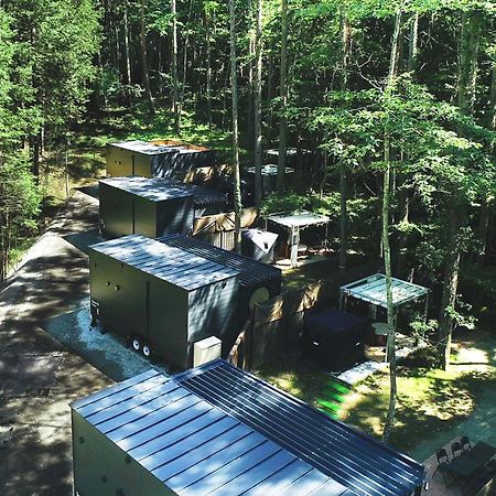 Fuji Fumoto Forest Hotspring ふもとの森温泉 Fujikawaguchiko Exteriör bild