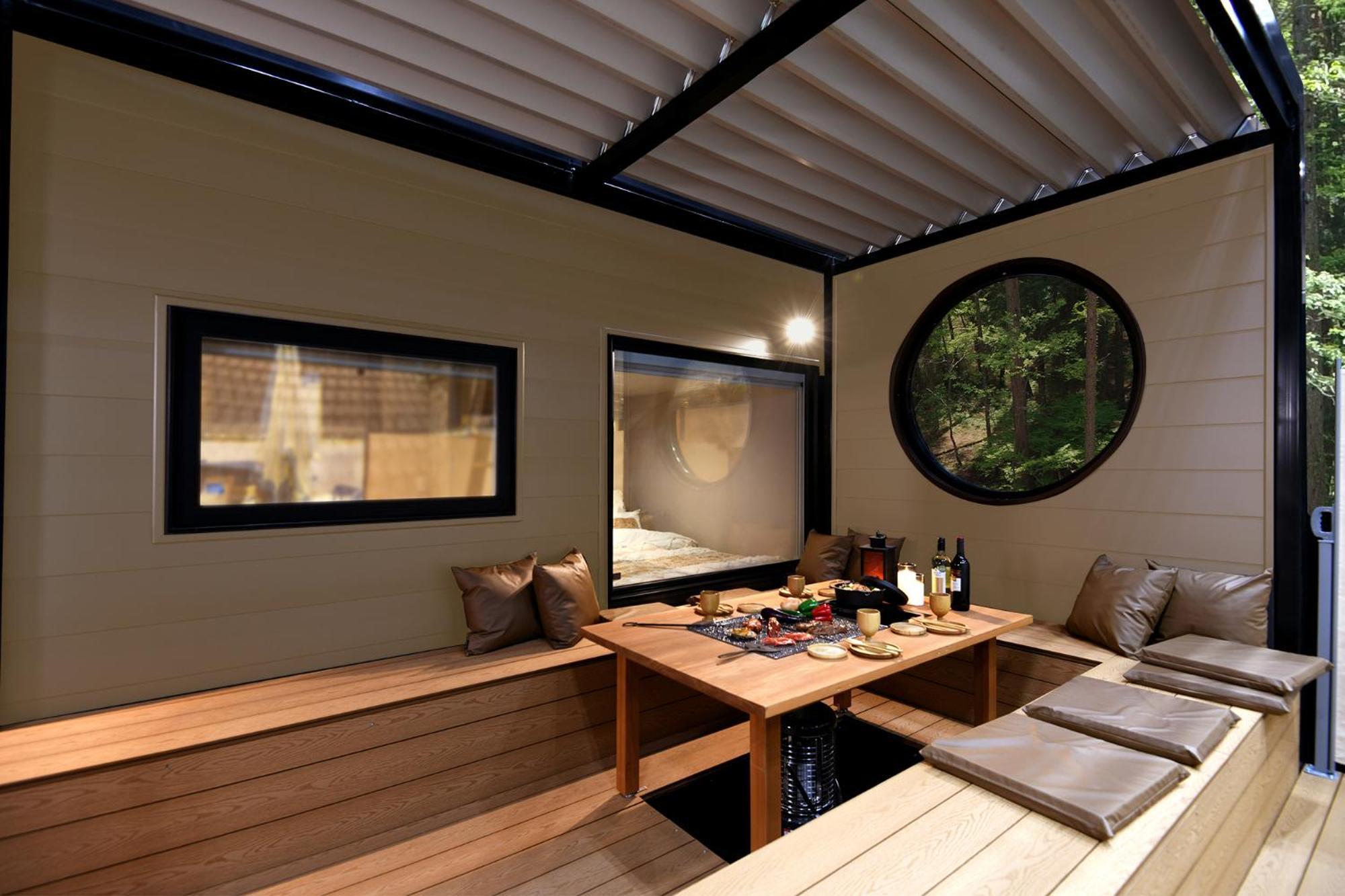 Fuji Fumoto Forest Hotspring ふもとの森温泉 Fujikawaguchiko Exteriör bild