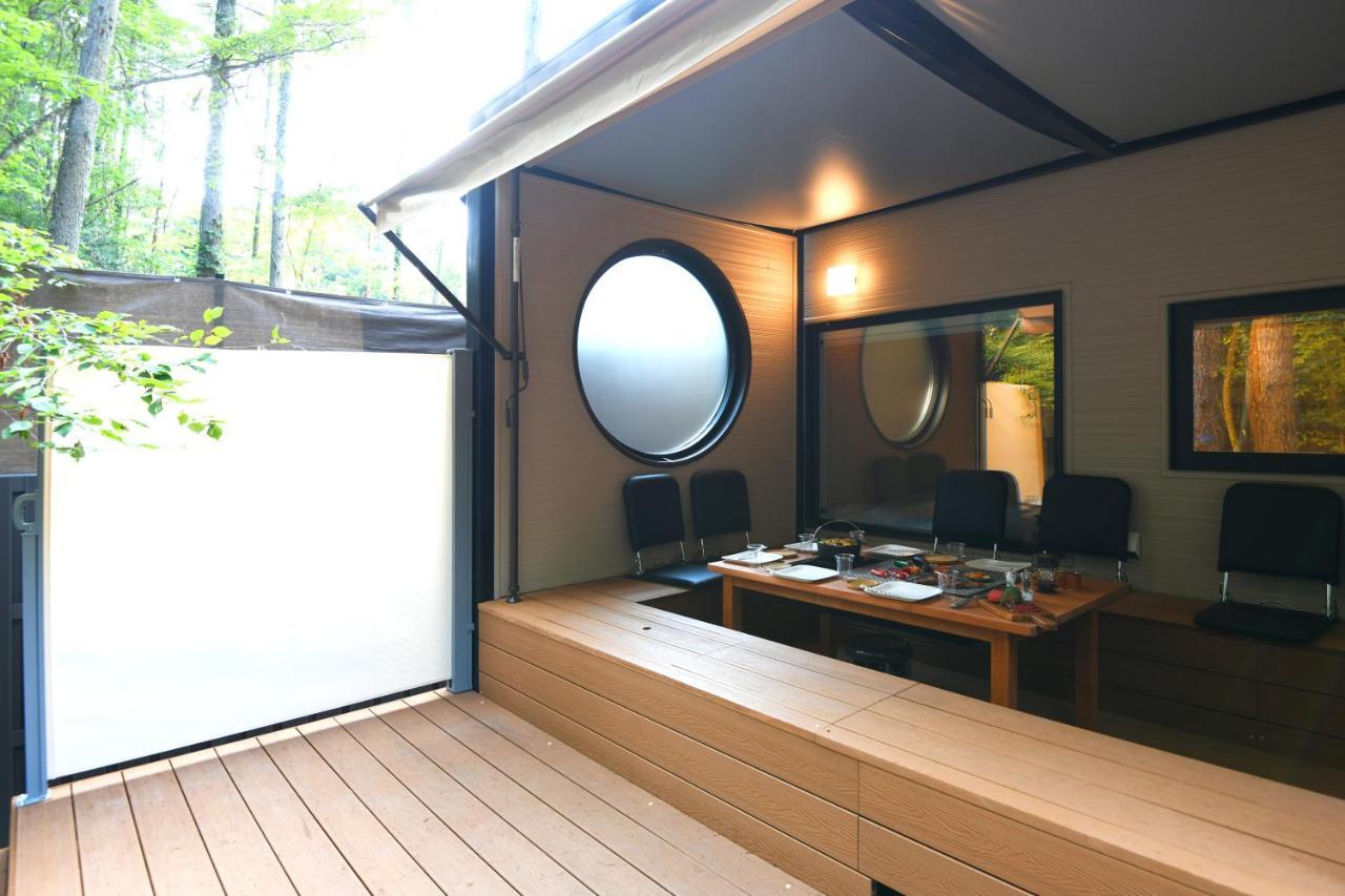 Fuji Fumoto Forest Hotspring ふもとの森温泉 Fujikawaguchiko Exteriör bild
