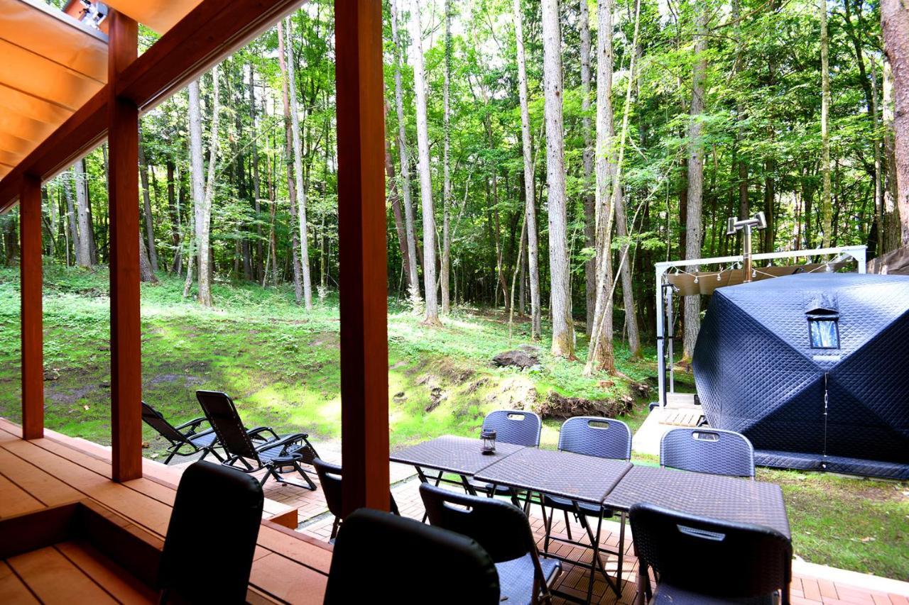 Fuji Fumoto Forest Hotspring ふもとの森温泉 Fujikawaguchiko Exteriör bild
