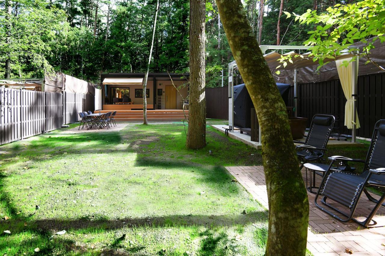 Fuji Fumoto Forest Hotspring ふもとの森温泉 Fujikawaguchiko Exteriör bild