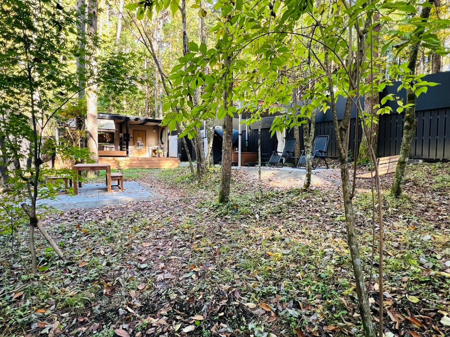 Fuji Fumoto Forest Hotspring ふもとの森温泉 Fujikawaguchiko Exteriör bild