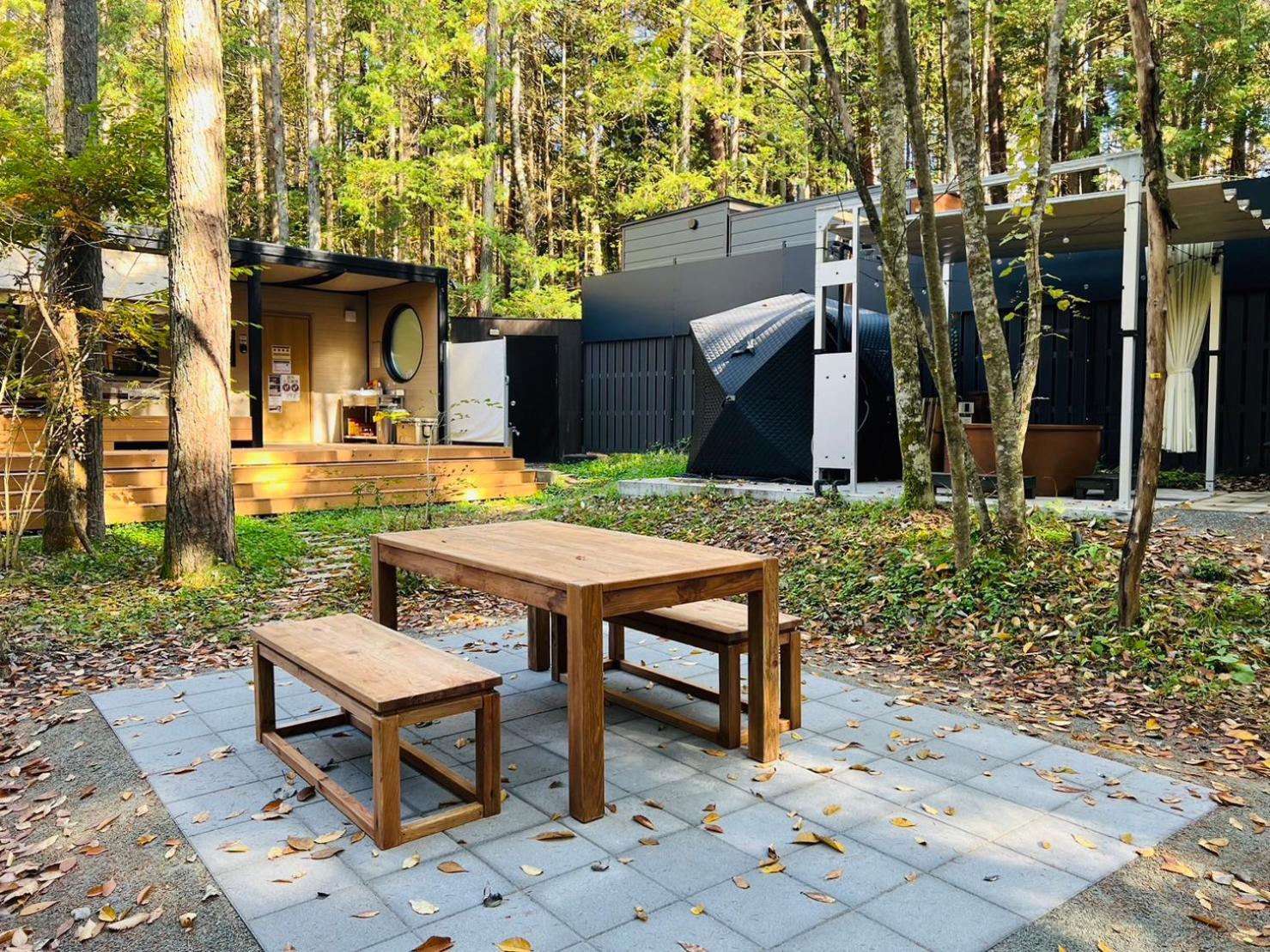 Fuji Fumoto Forest Hotspring ふもとの森温泉 Fujikawaguchiko Exteriör bild